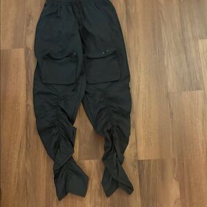 Men's Classic Black Cargo Trousers